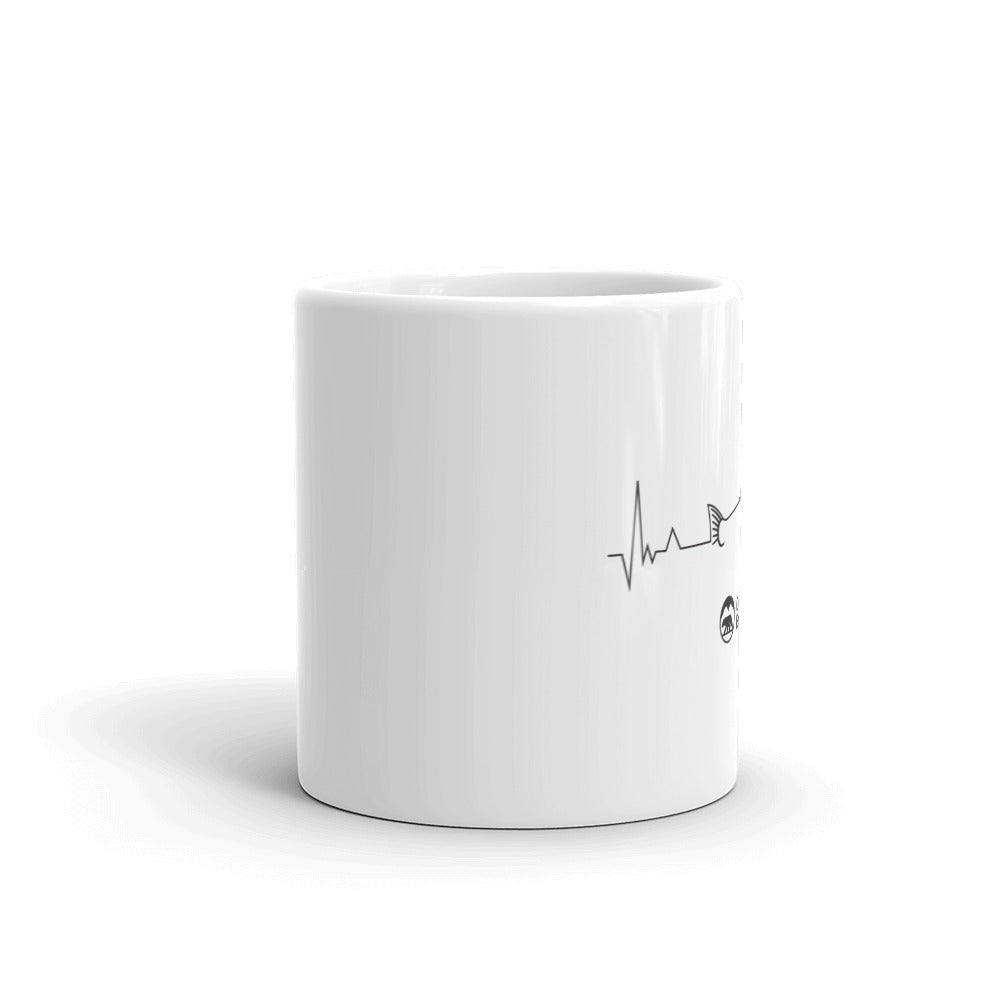 Fishing Cardiogram 11oz Mug